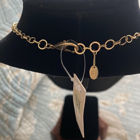 Orange and gold lavallière adjustableNWT - Picture 9 of 12